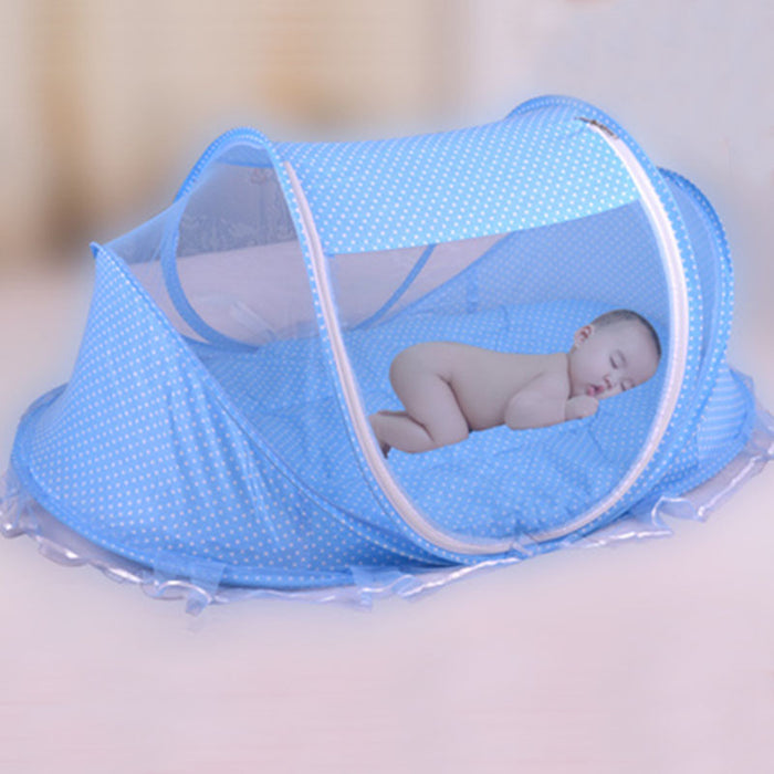 Foldable  Baby Bed Net With Pillow Net 2pieces Set
