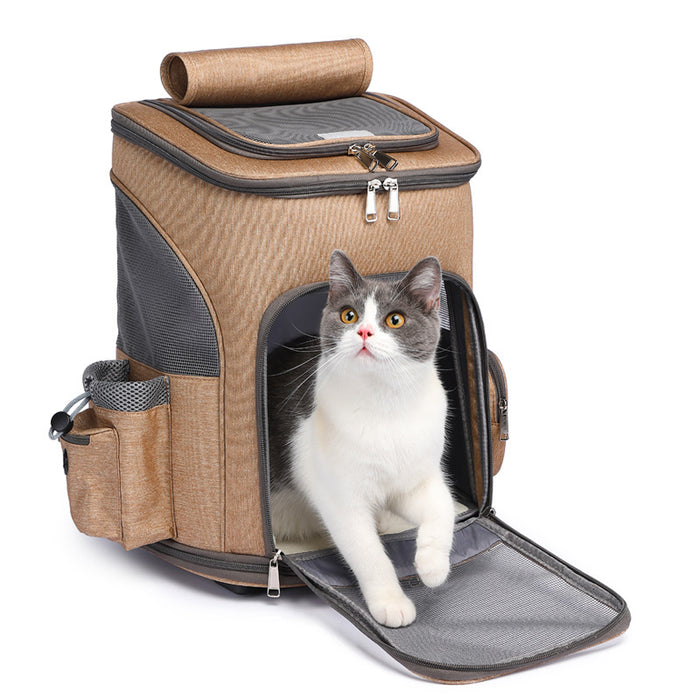 Folding Pet Traveling Backpack