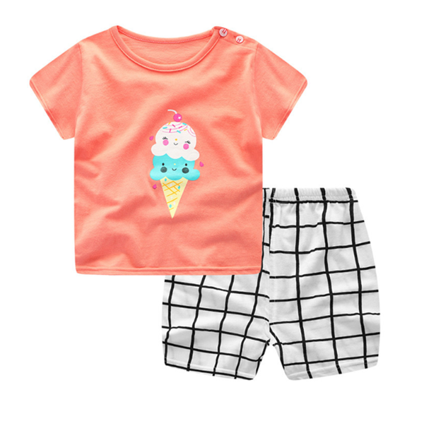 Summer Cartoon Baby Boy  Cloths