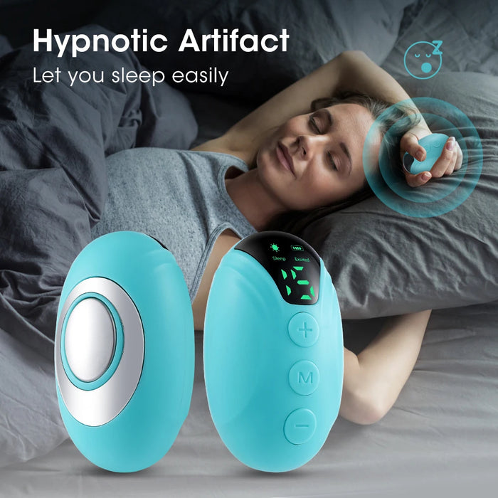 Microcurrent Sleep Aids Digital Handheld Hypnosis Instrument Night Anxiety Pressure Relief Nerves Soothe Help Sleeping Device