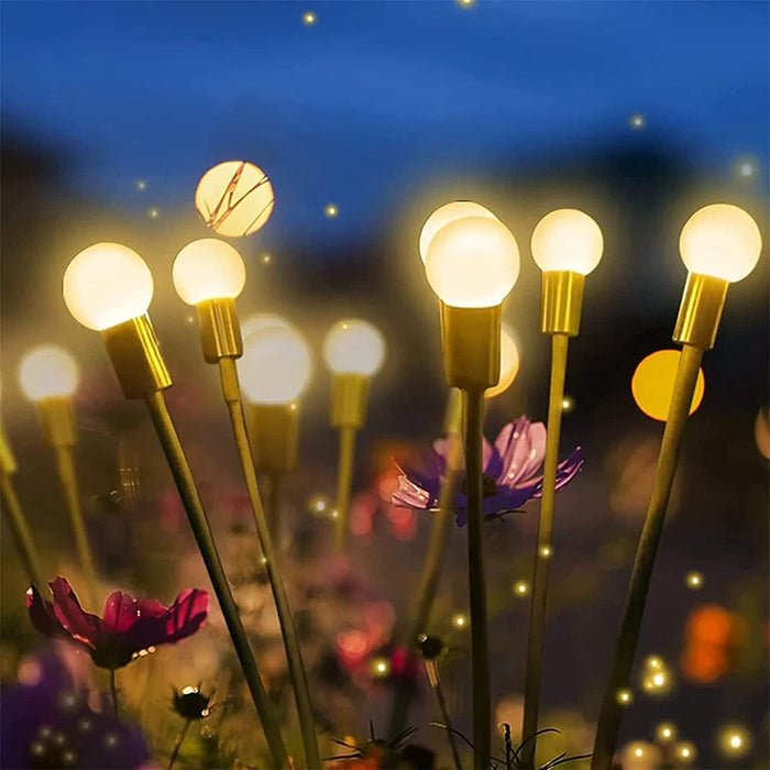 Garden Simulation Firefly Decoration Solar Light